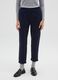 Blue trousers in regular fit_1