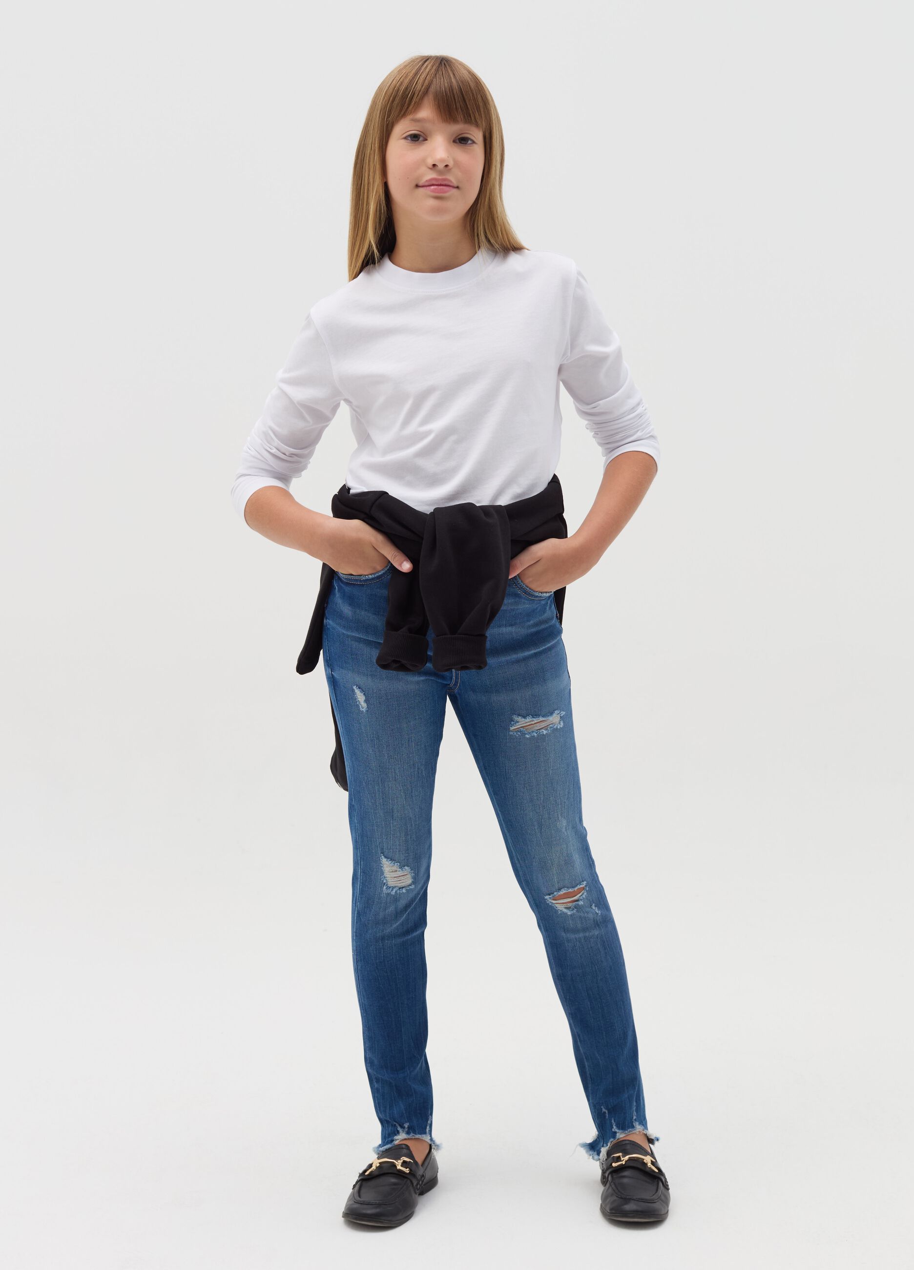 Jeans strappati ovs discount