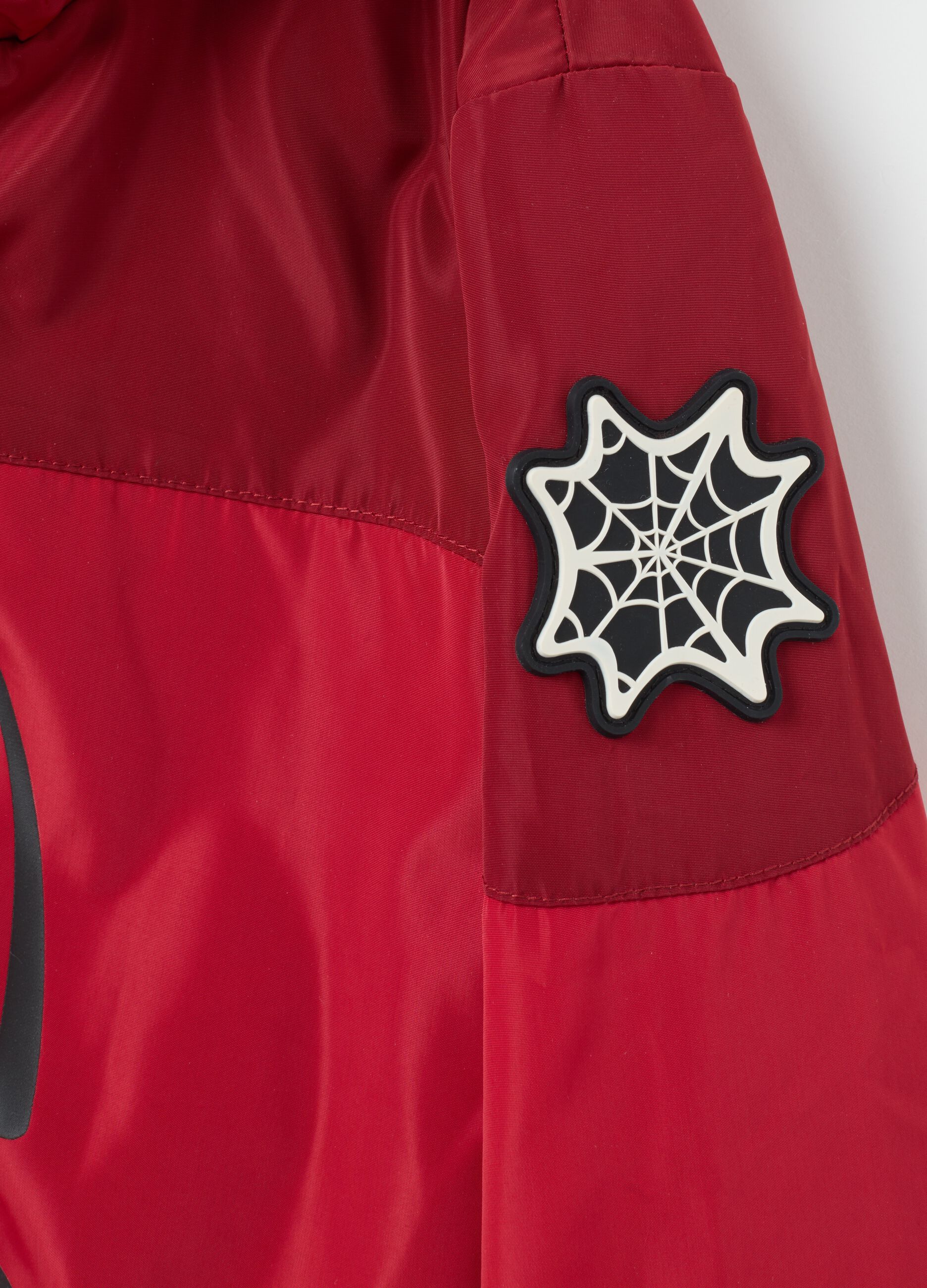 Children's Red Jacket with Spider-Man Details