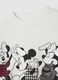 Girl's set in black and white cotton regular fit with Mickey print_2