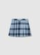 Multicolour checked skirt for girls regular fit_0