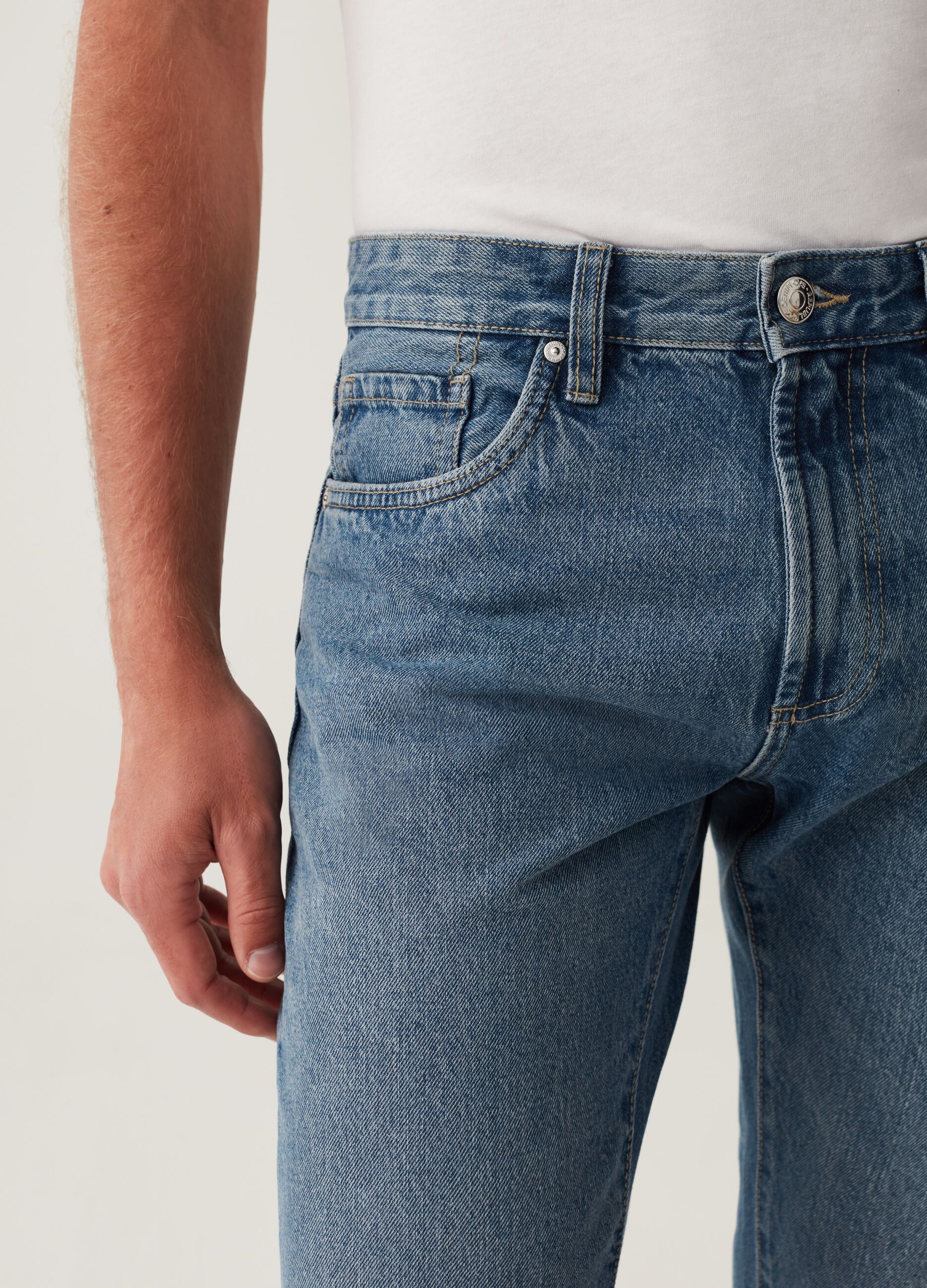 Jeans regular fit acid wash_3