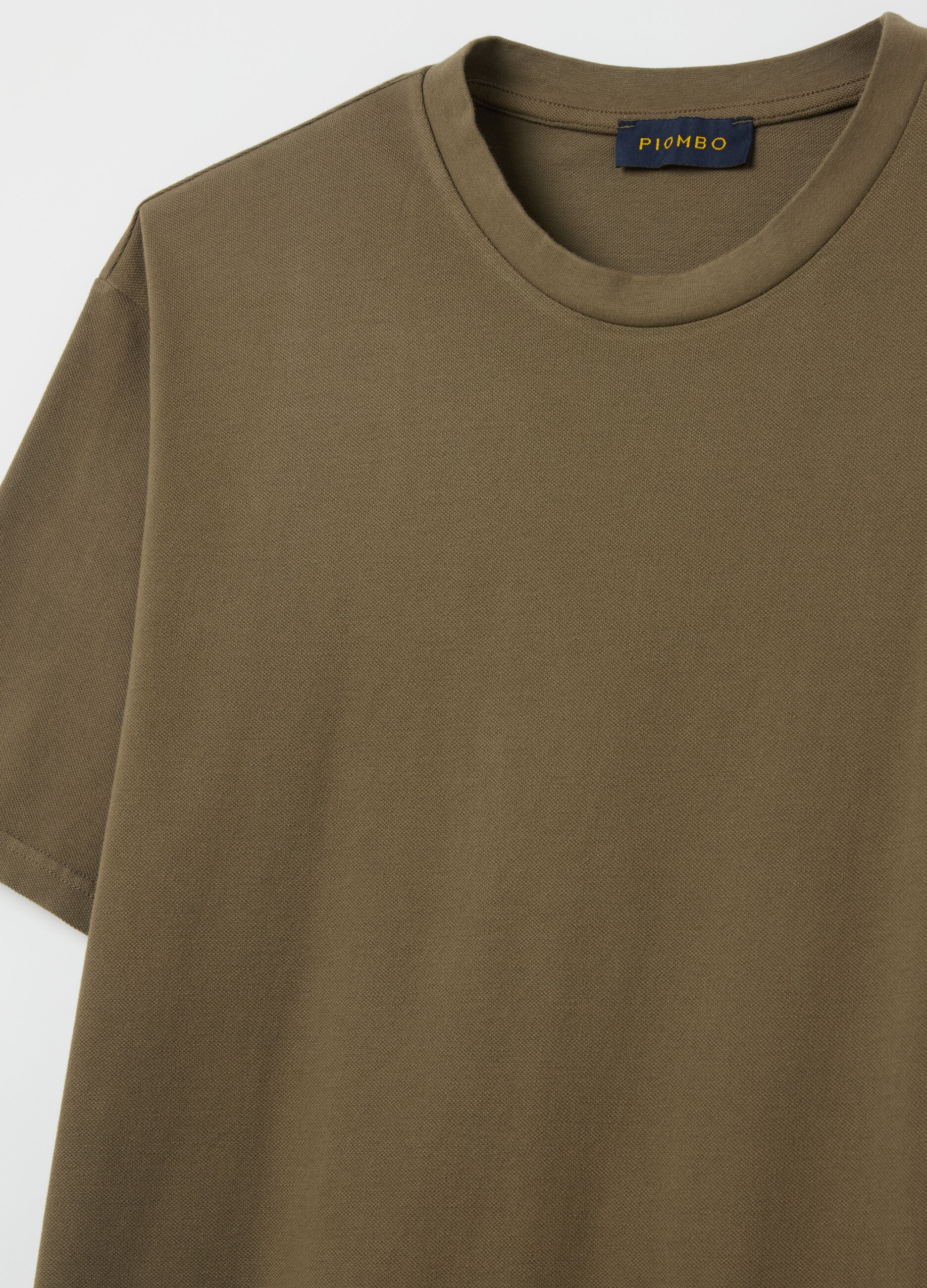 T-shirt in cotone tinta unita