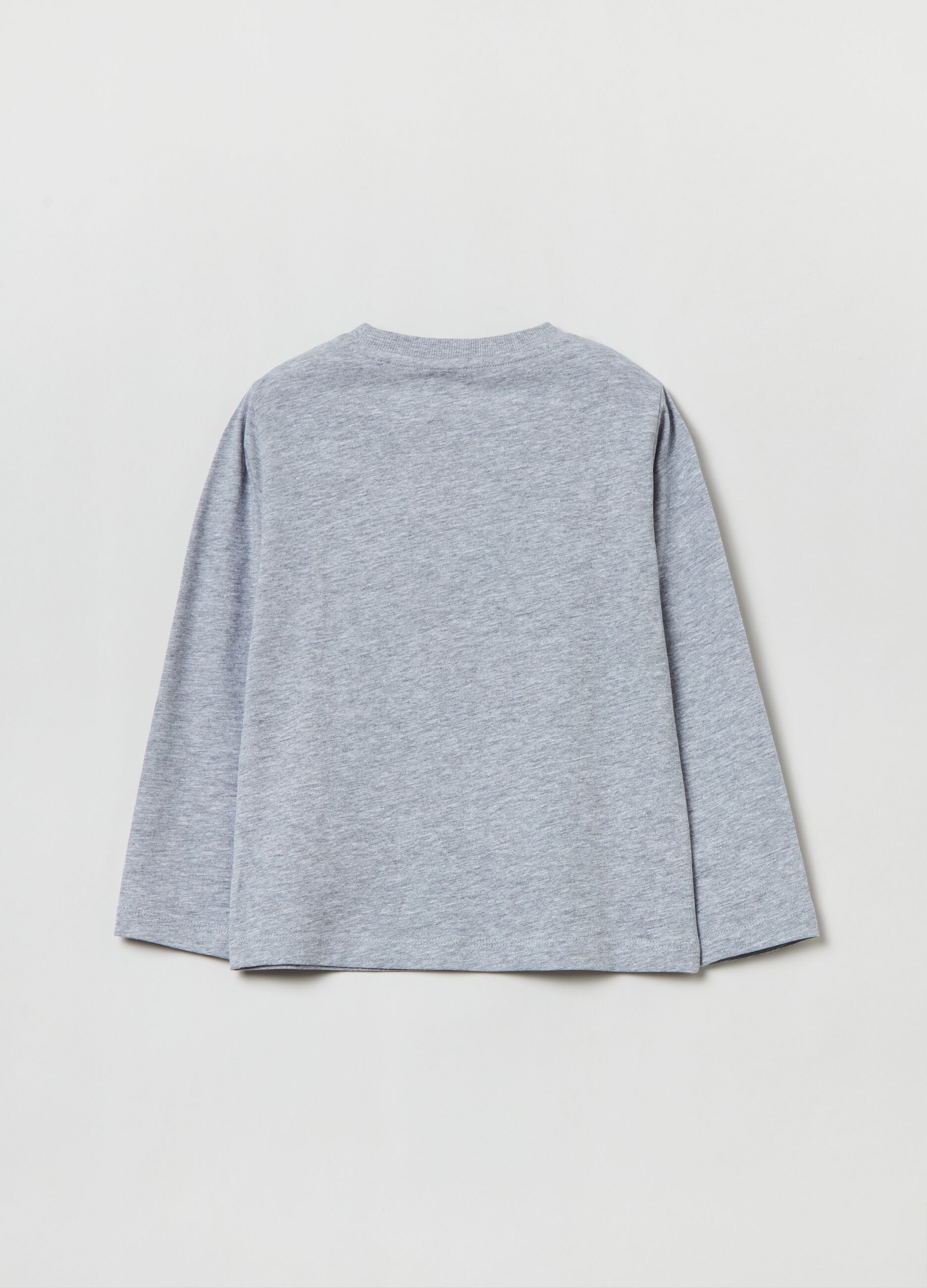 T-shirt a maniche lunghe con stampa