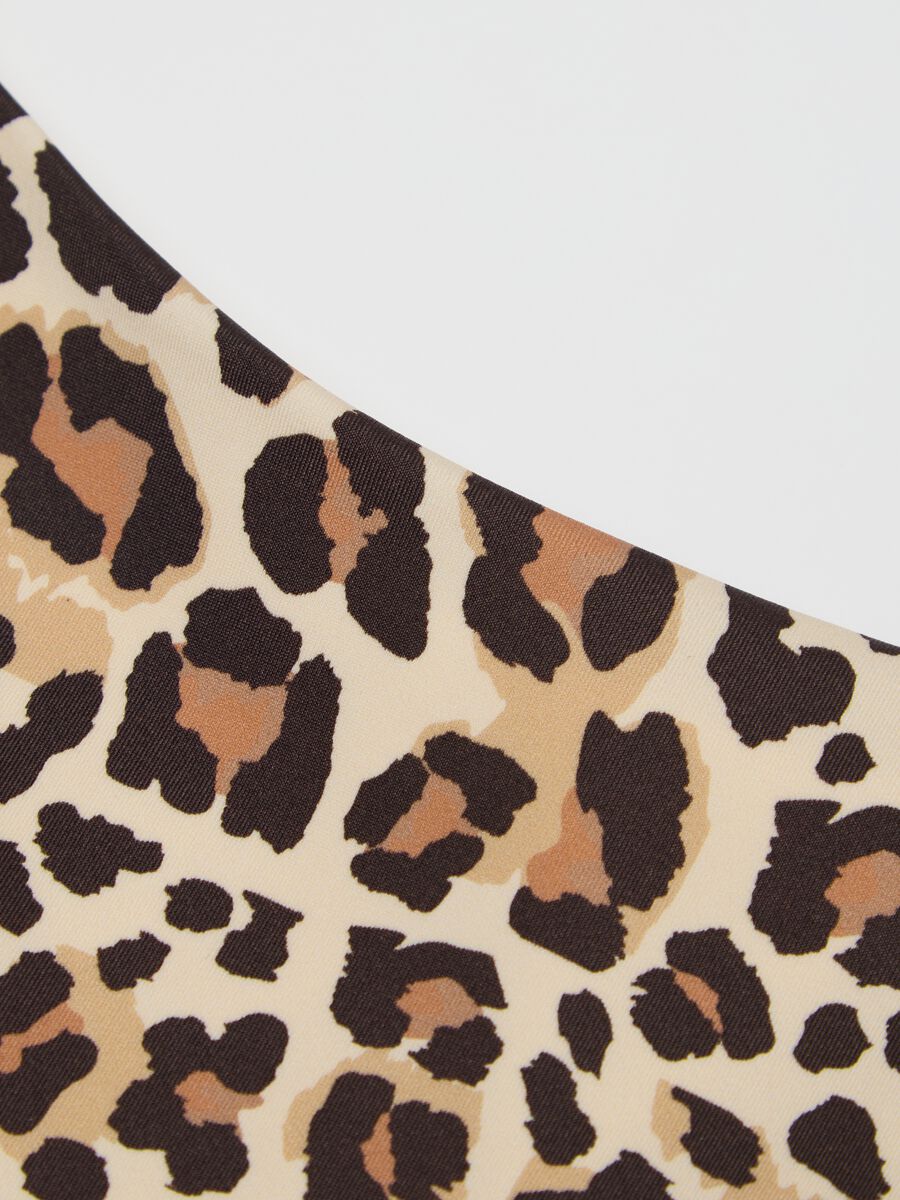 Bikini briefs with animal print_5