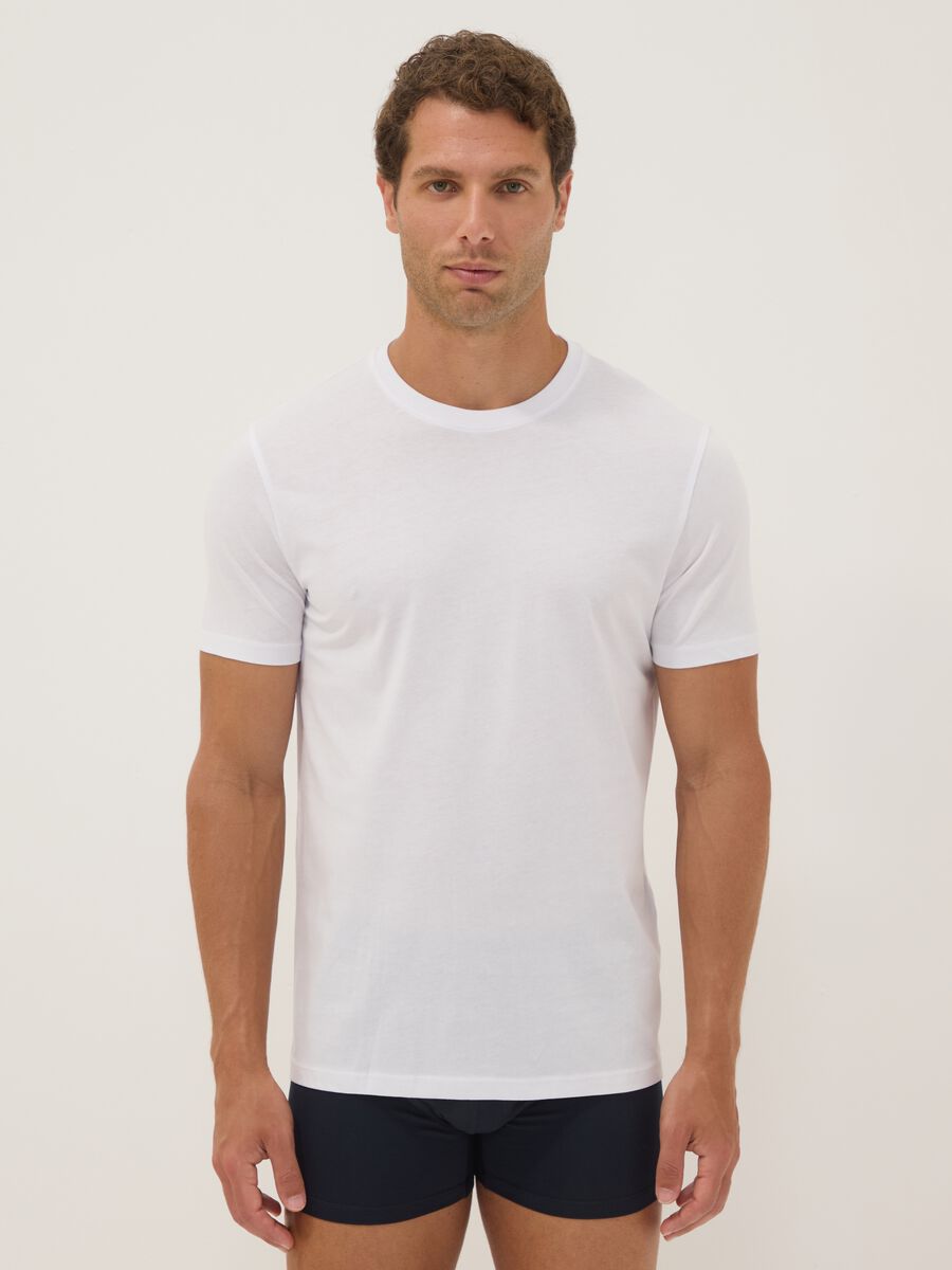 3-pack of white organic cotton short-sleeve T-shirts_0
