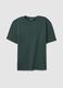 Green Pure Cotton T-shirt - Relaxed Fit_5