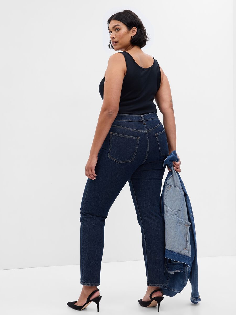 Straight-fit, high-rise jeans_4