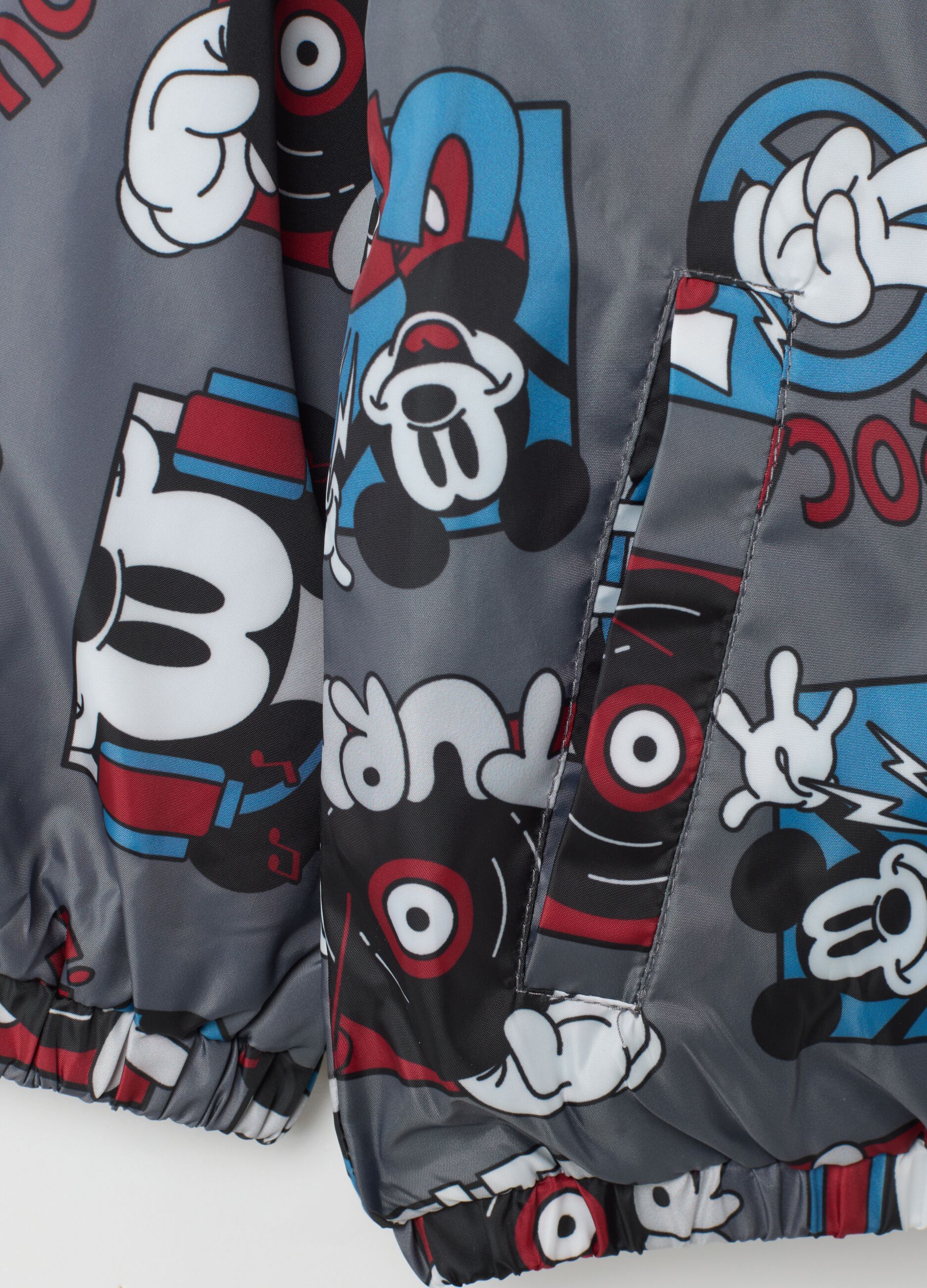 Kids' Multicolor Regular Fit Jacket with Disney Print