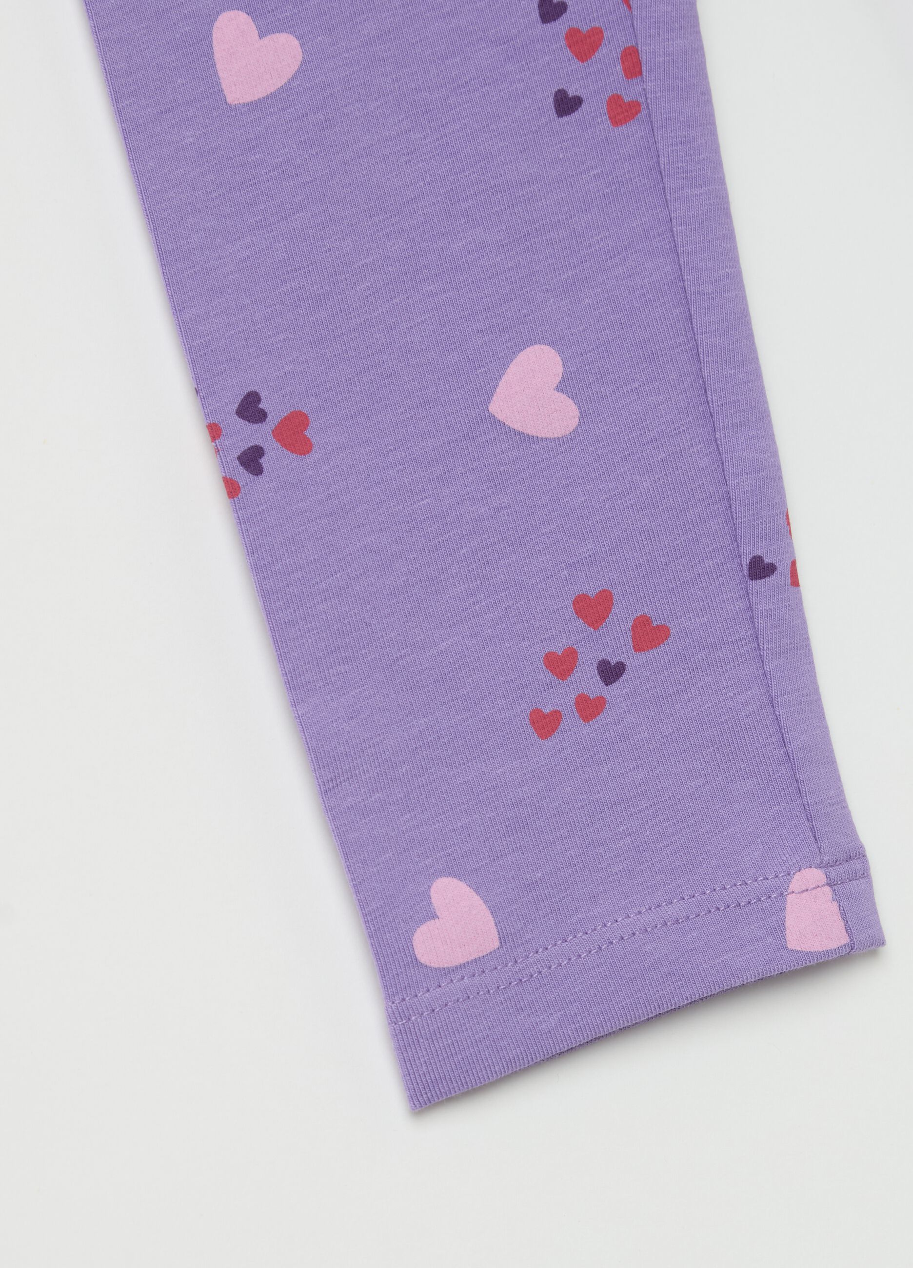 Two-pack leggings in stretch cotton