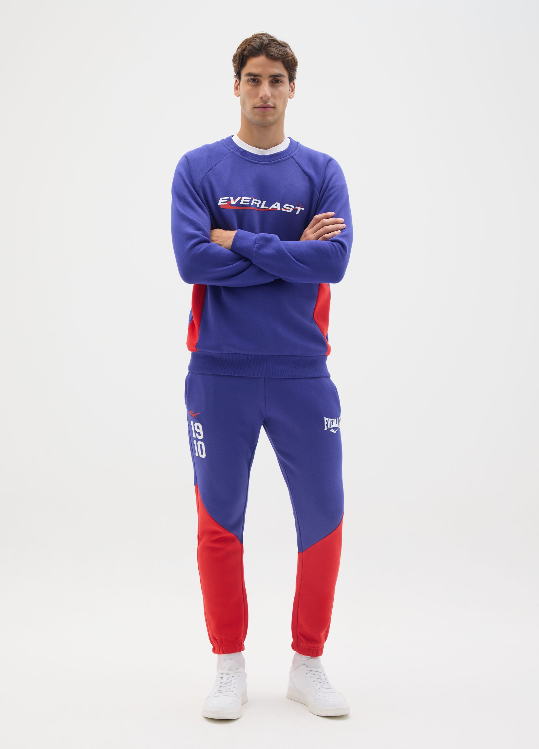Multicolor Cotton Blend Pullover by Everlast