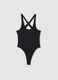 Cross Back Cut Out Swimsuit Black_4
