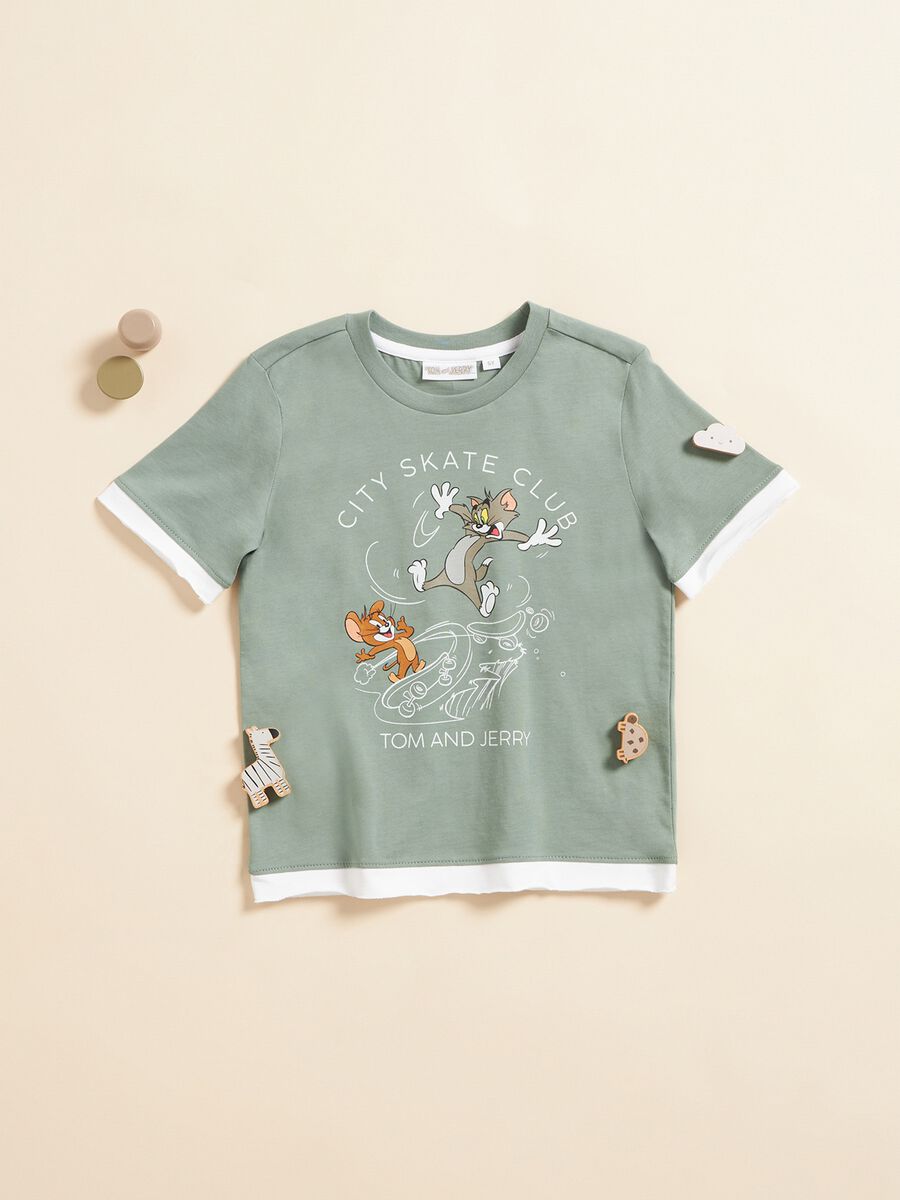 IANA 100% cotton Tom&Jerry T-shirt_0