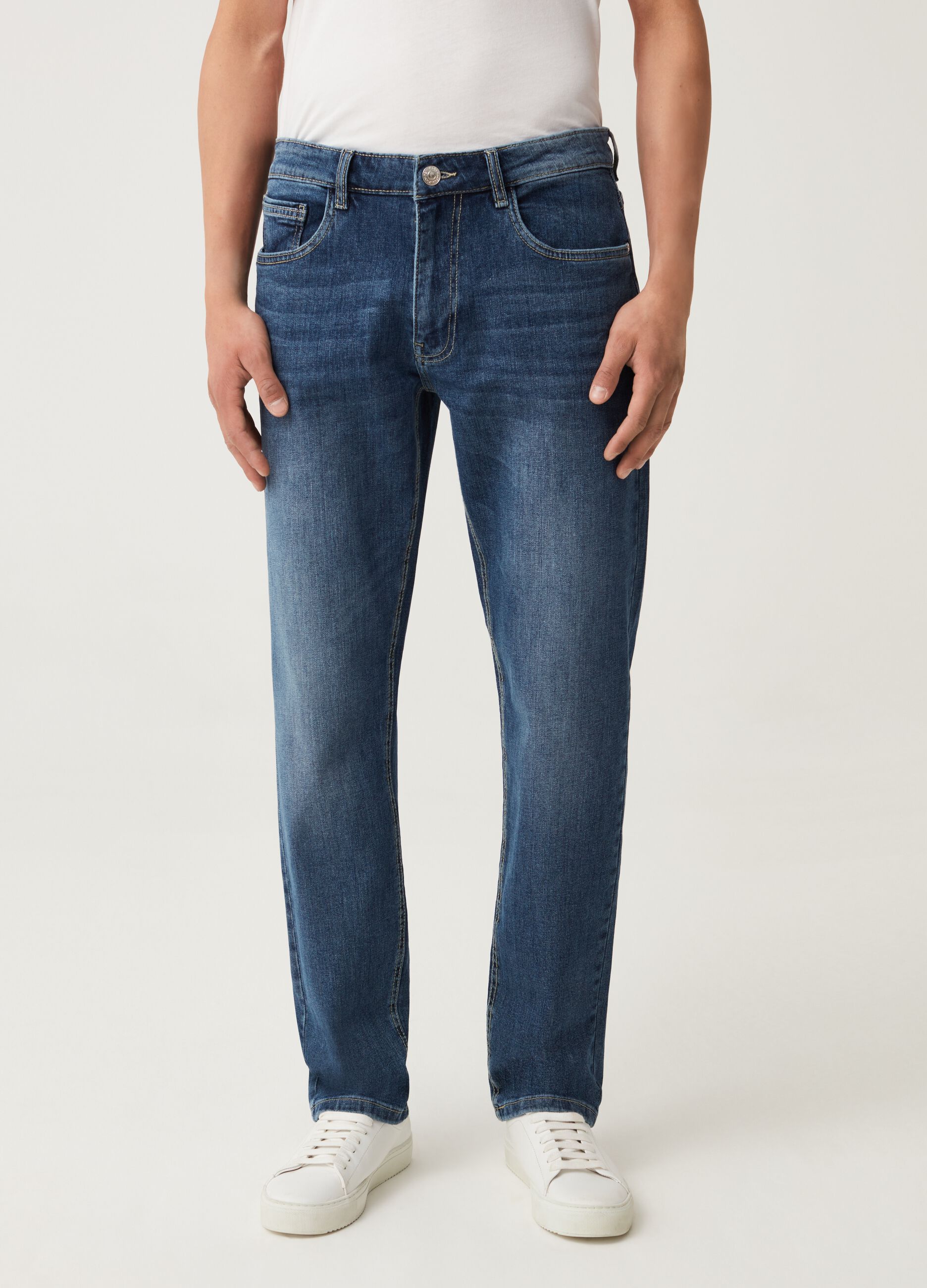 5-pocket, comfort fit jeans