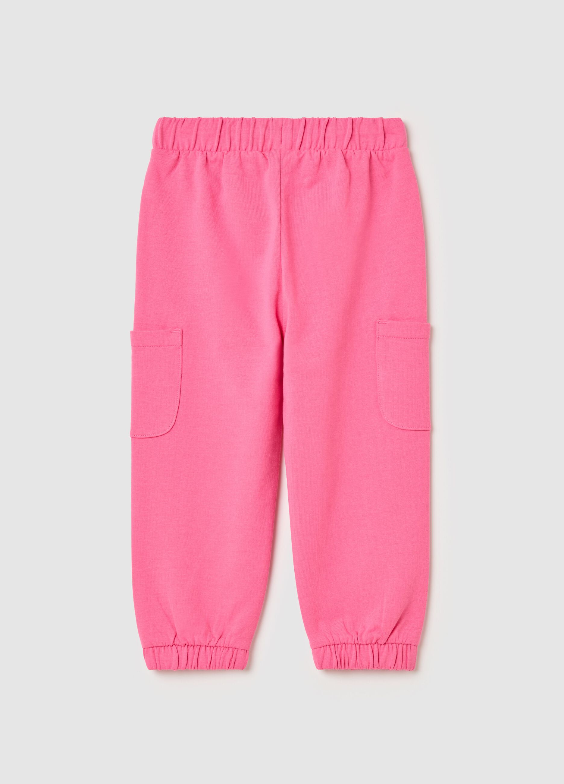 Joggers with drawstring and pockets