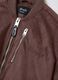 Suede Bomber Jacket Brown_5