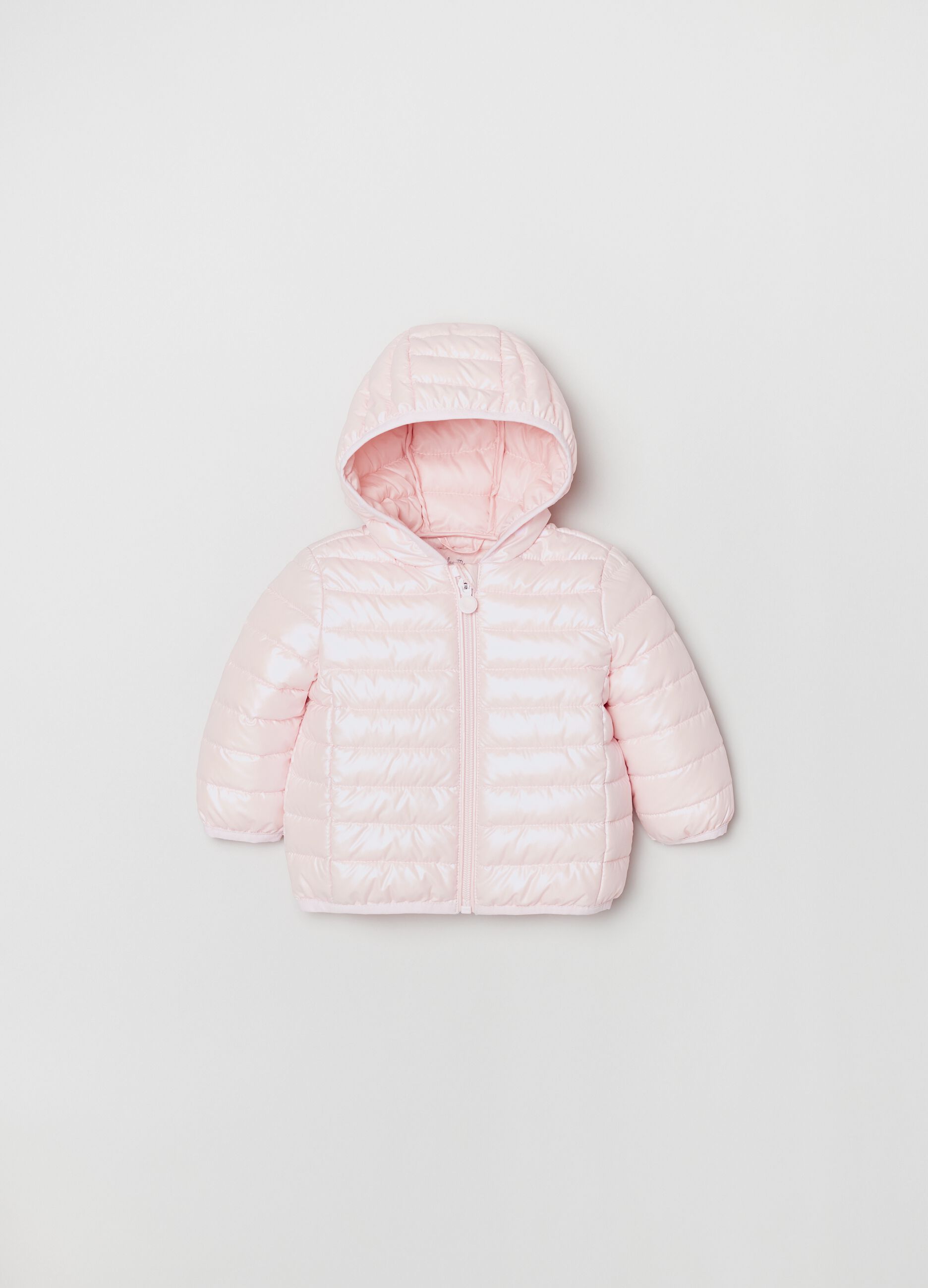 Piumino ultralight con cappuccio