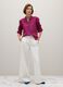 Multicolour striped shirt in pure cotton regular fit_0