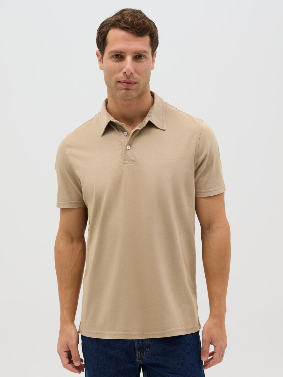 Regular-fit polo shirt in jersey_0