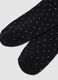 2-pack of black organic cotton-blend socks with pattern_1