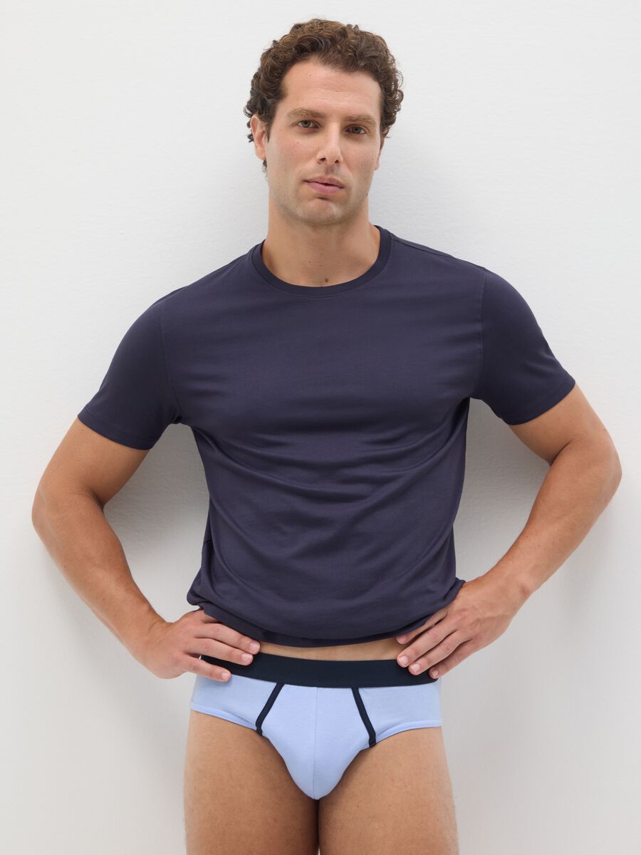 Set of multipack pure cotton multicolour regular fit briefs_0