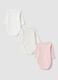 Tripack body rosa e bianchi in puro cotone organico a girocollo_1