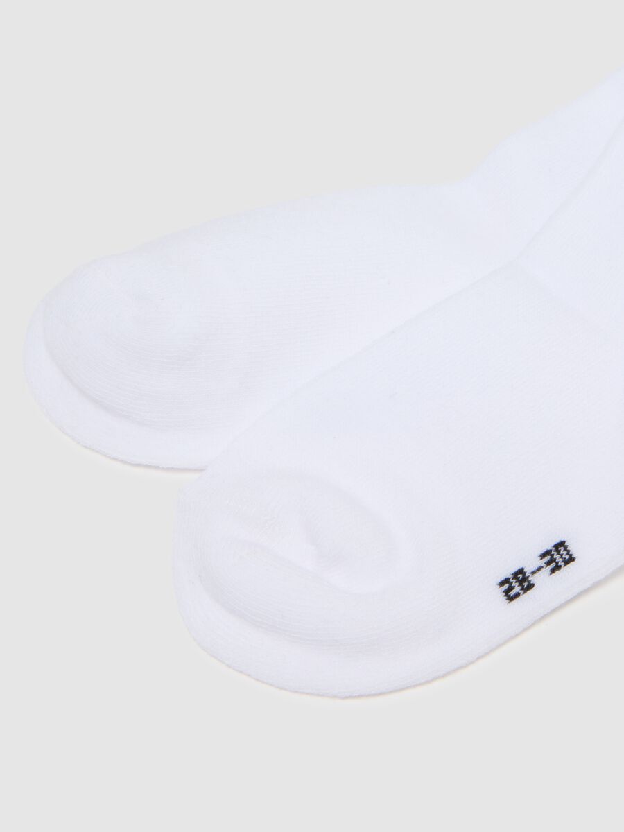 Girl's cotton blend multicolour sock tripack_1