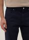Slim Fit Stretch Cotton Blue Trousers_3