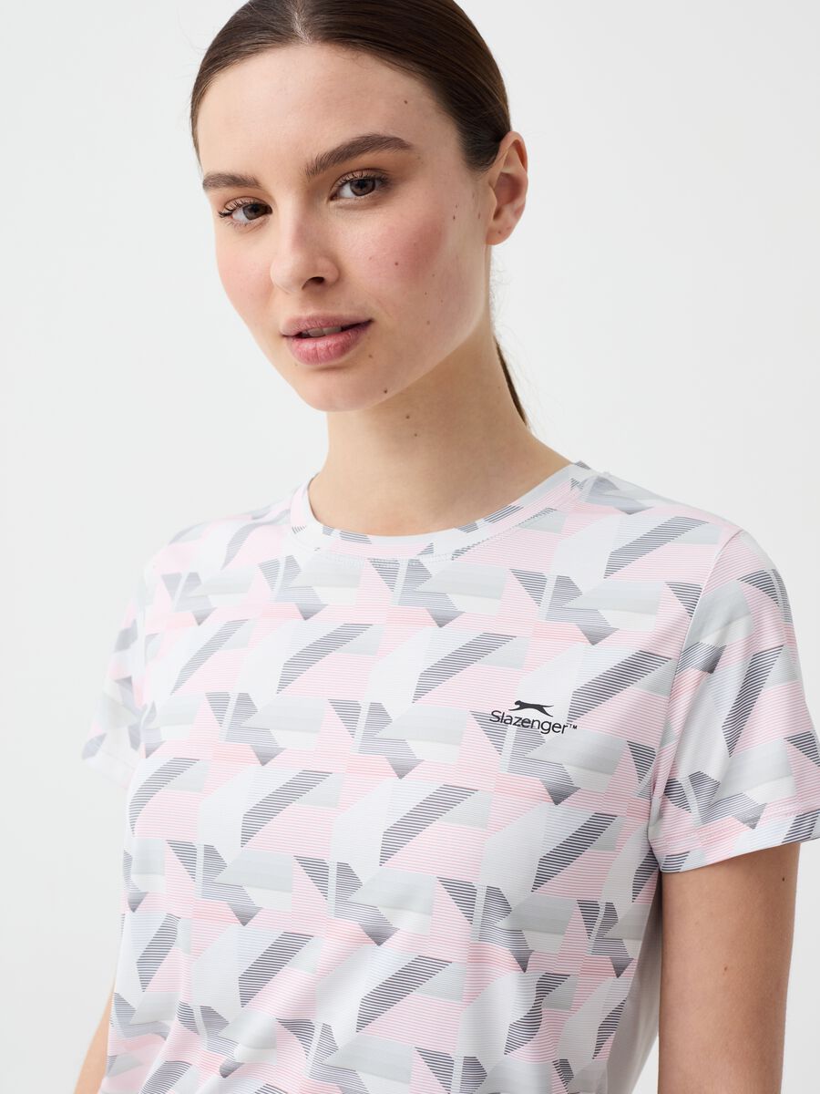 Slazenger tennis T-shirt with print_0