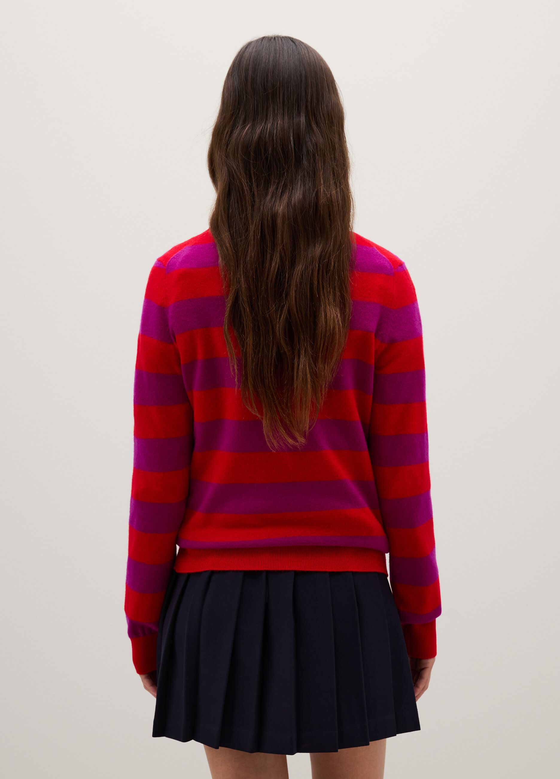 Pure wool multicolour jumper regular fit