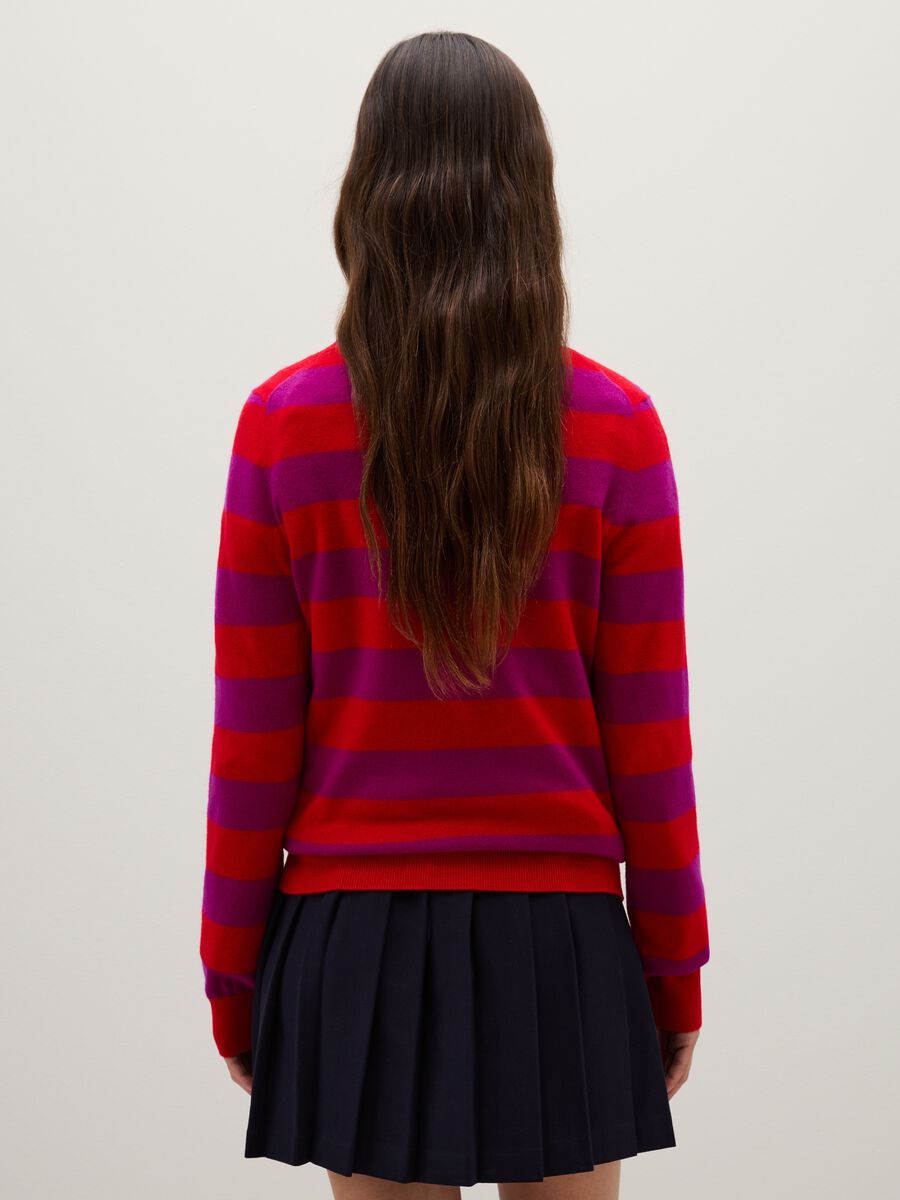 Maglione in pura lana multicolor regular fit_2