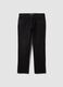 Black regular-fit jeans in a cotton, lyocell and viscose blend_0