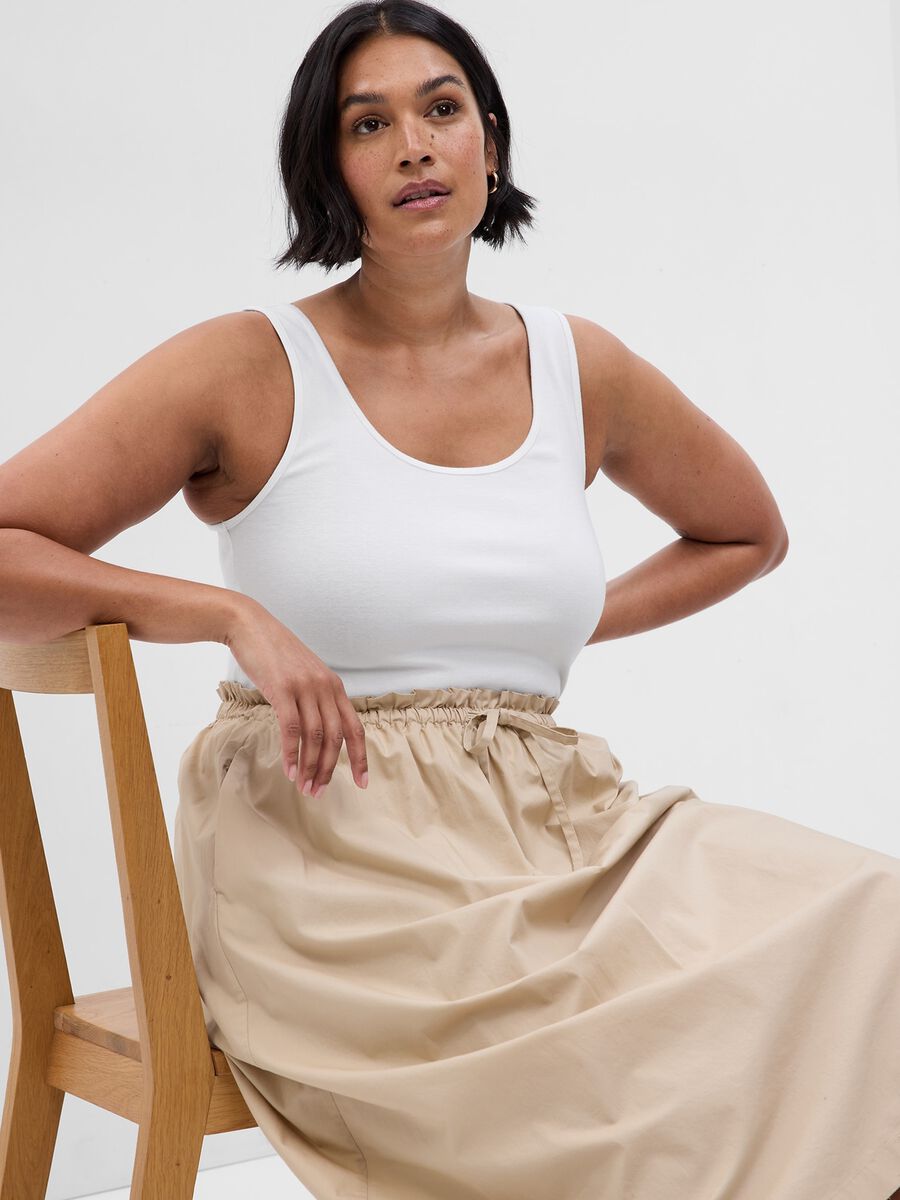 Stretch modal and cotton tank top_3