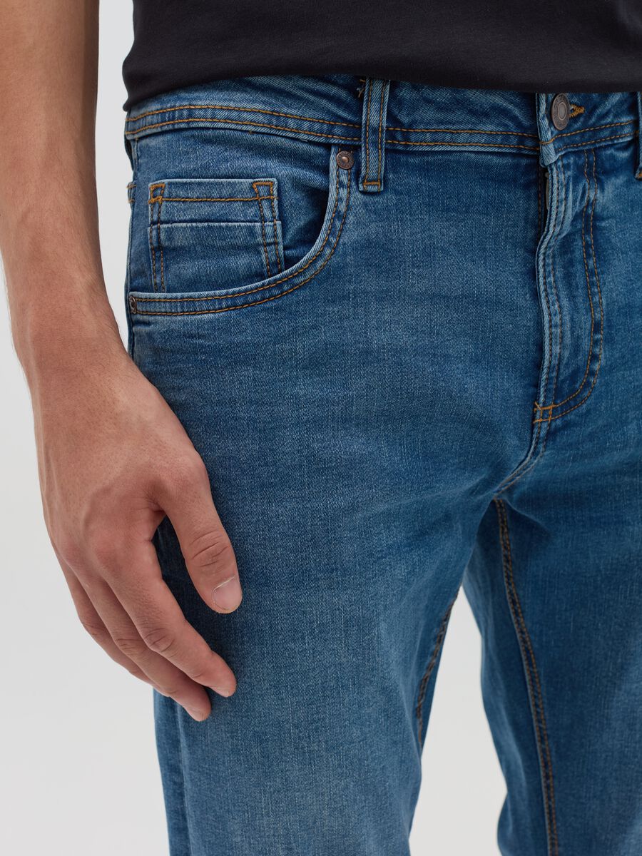 Jeans skinny fit con scoloriture_2