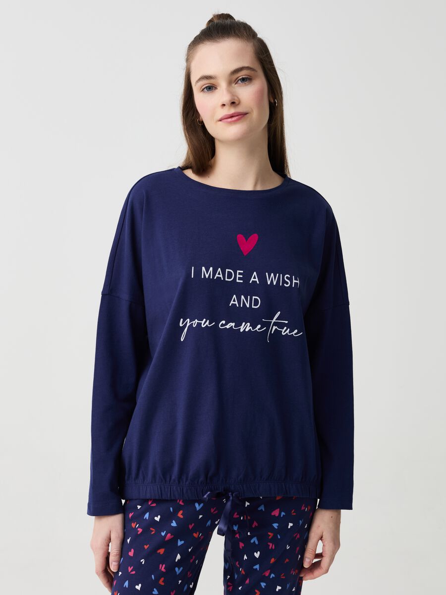 Long pyjamas with hearts print_1