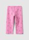 Girls' Stretch Organic Cotton Pink Skinny Leggings_1