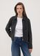 Black zip-up jacket with slim-fit collar_2