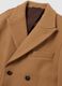 Elegant brown regular fit coat with buttons_5