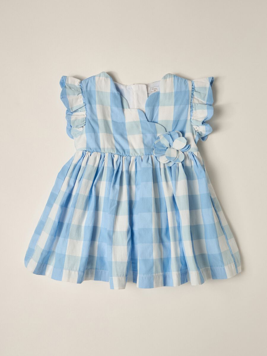Vestito in popeline di misto cotone IANA neonata_0