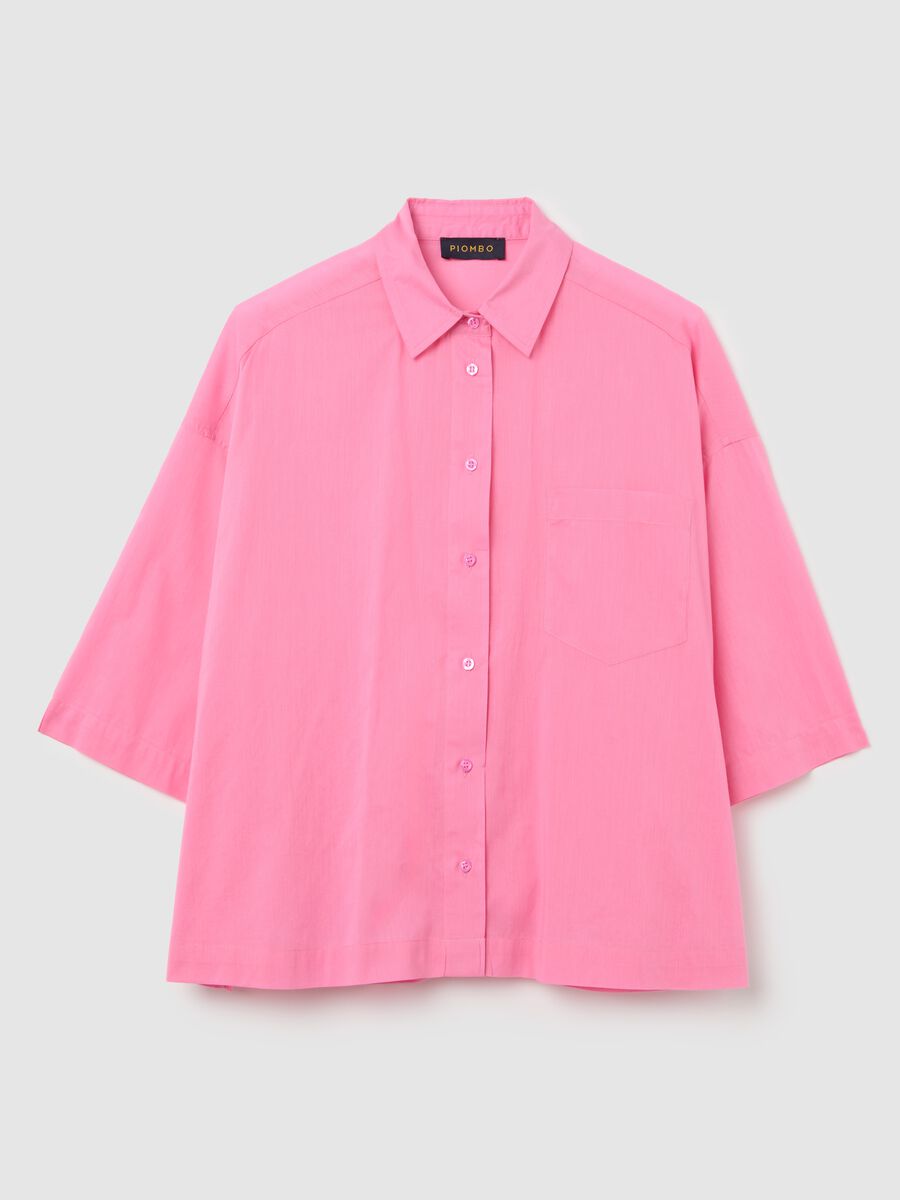 Light blue shirt in 100% cotton_4