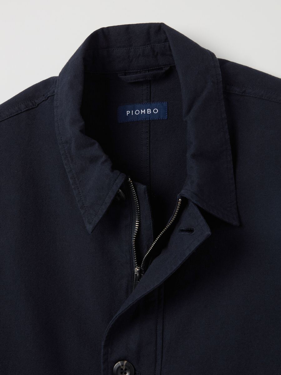 Linen and cotton shacket with pockets_5