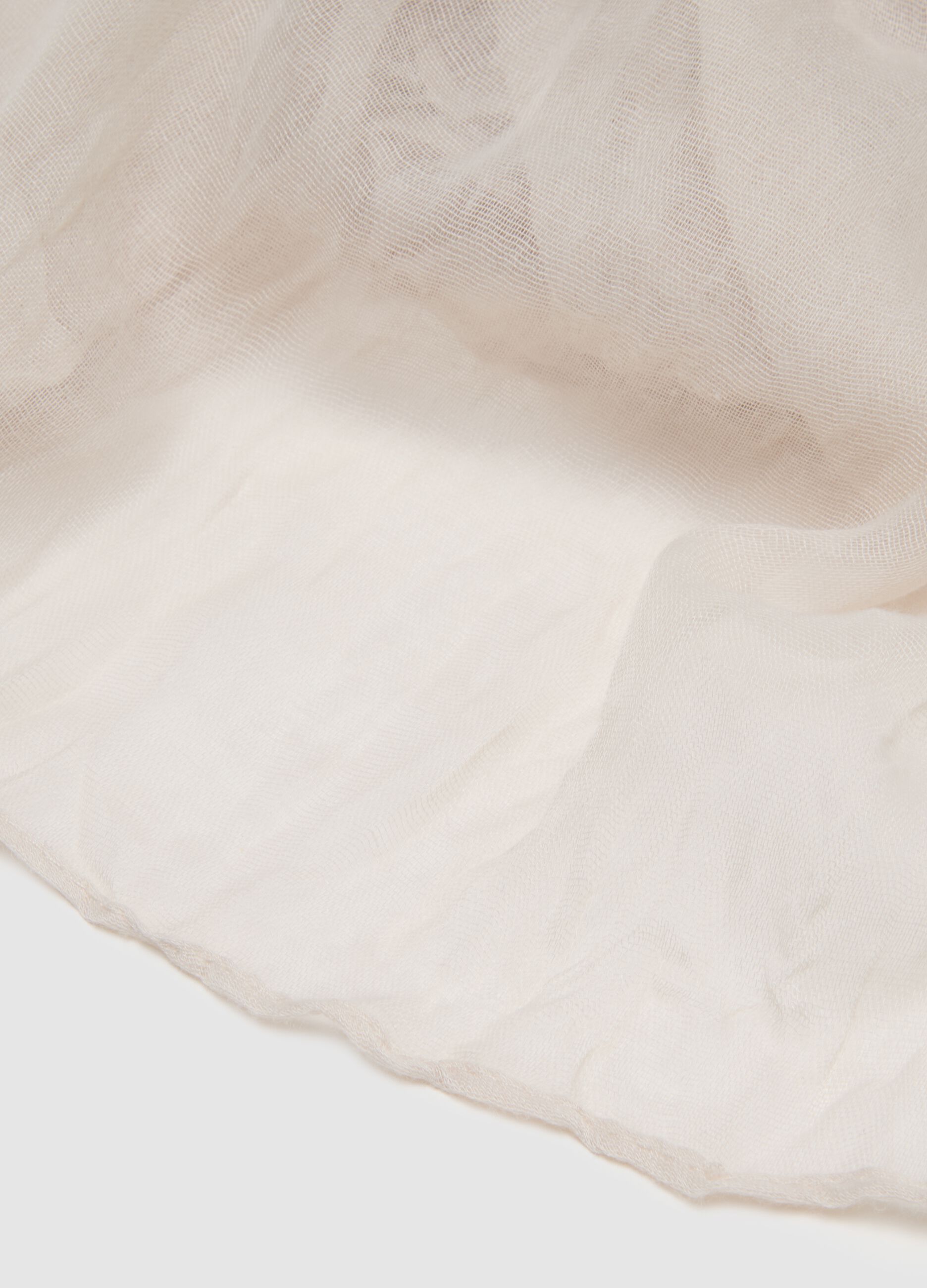 Beige scarf