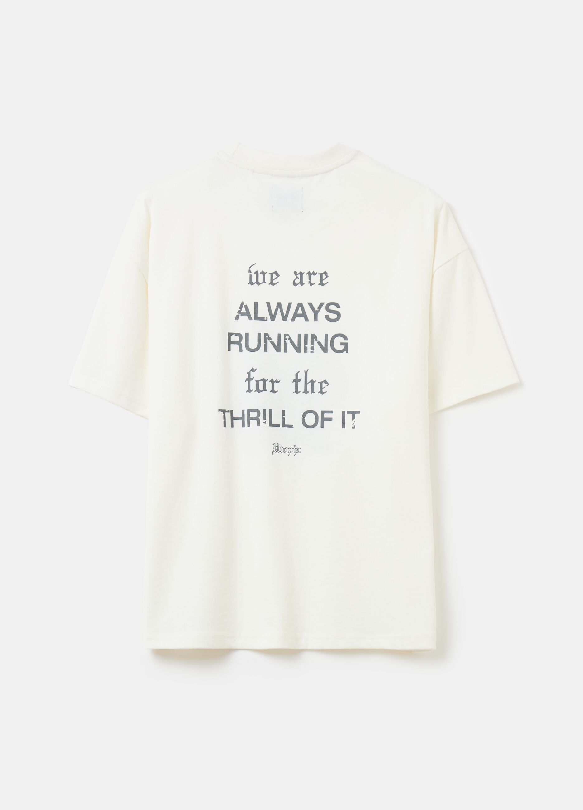Graphic T-shirt Vintage White