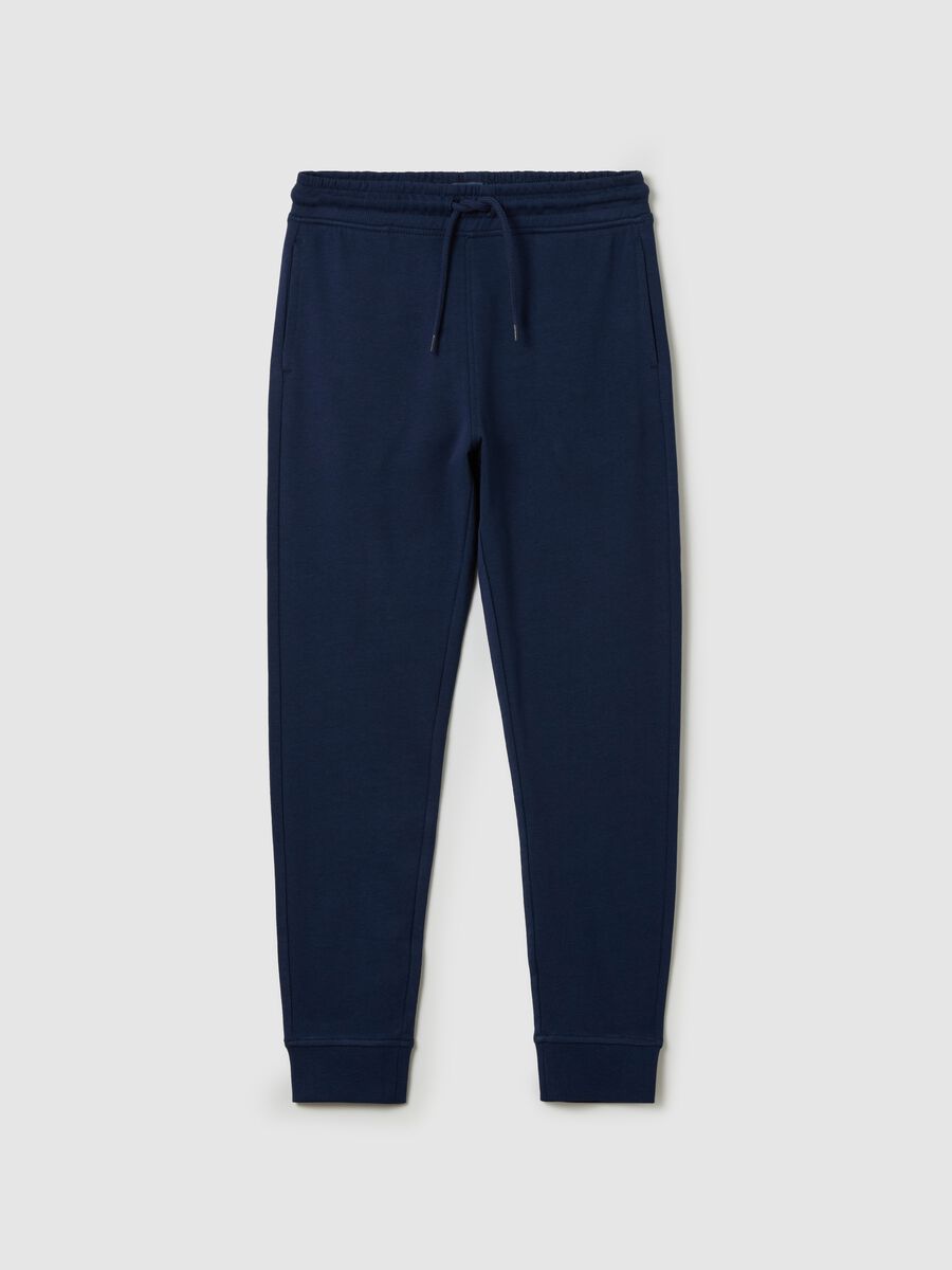 Slim-fit joggers with drawstring_0
