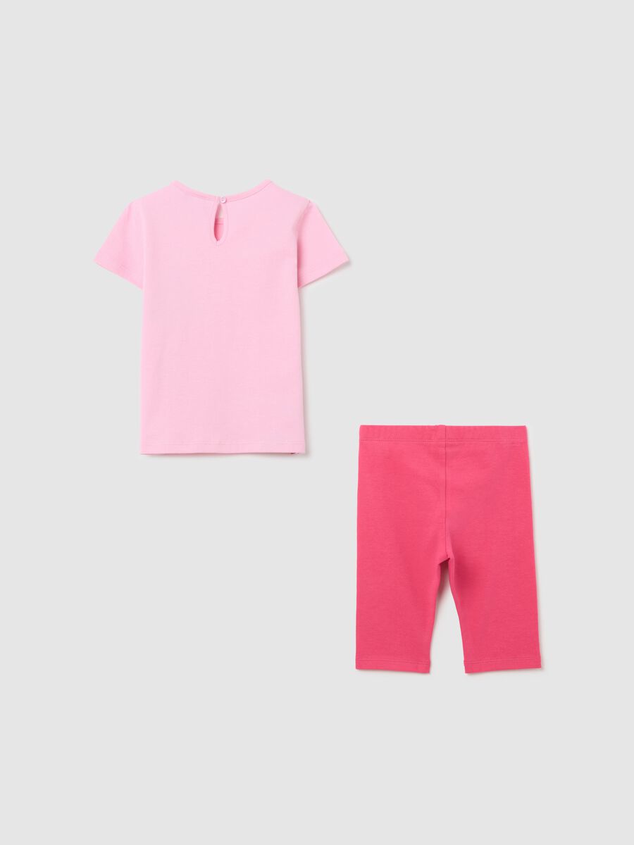 Jogging set with print in cotton_1