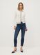 Mid-wash skinny-fit jeans in stretch cotton_0