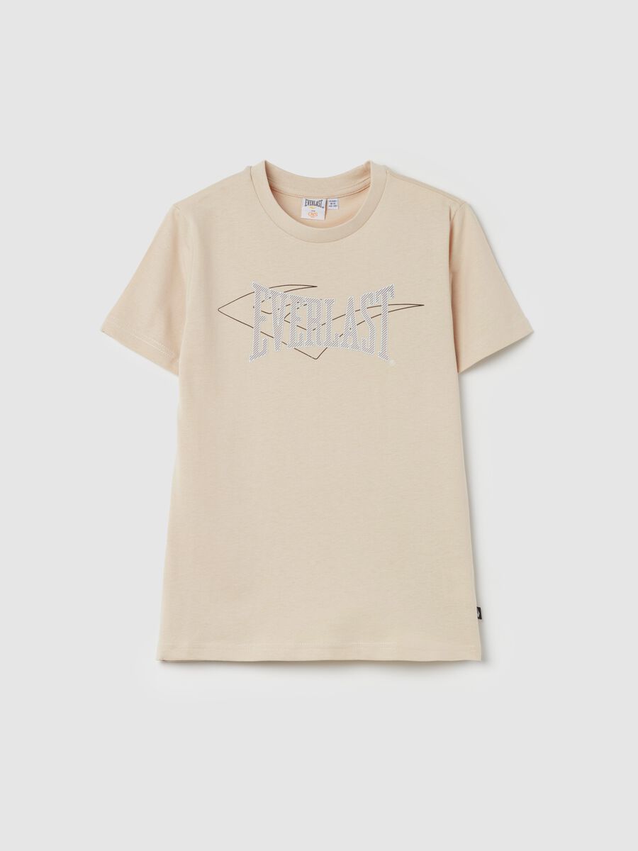 T-shirt in cotone con stampa logo_3