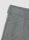 Grey marl flared treggings in stretchy organic cotton_2