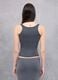 Vest Top Square Neck Vintage Grey_1