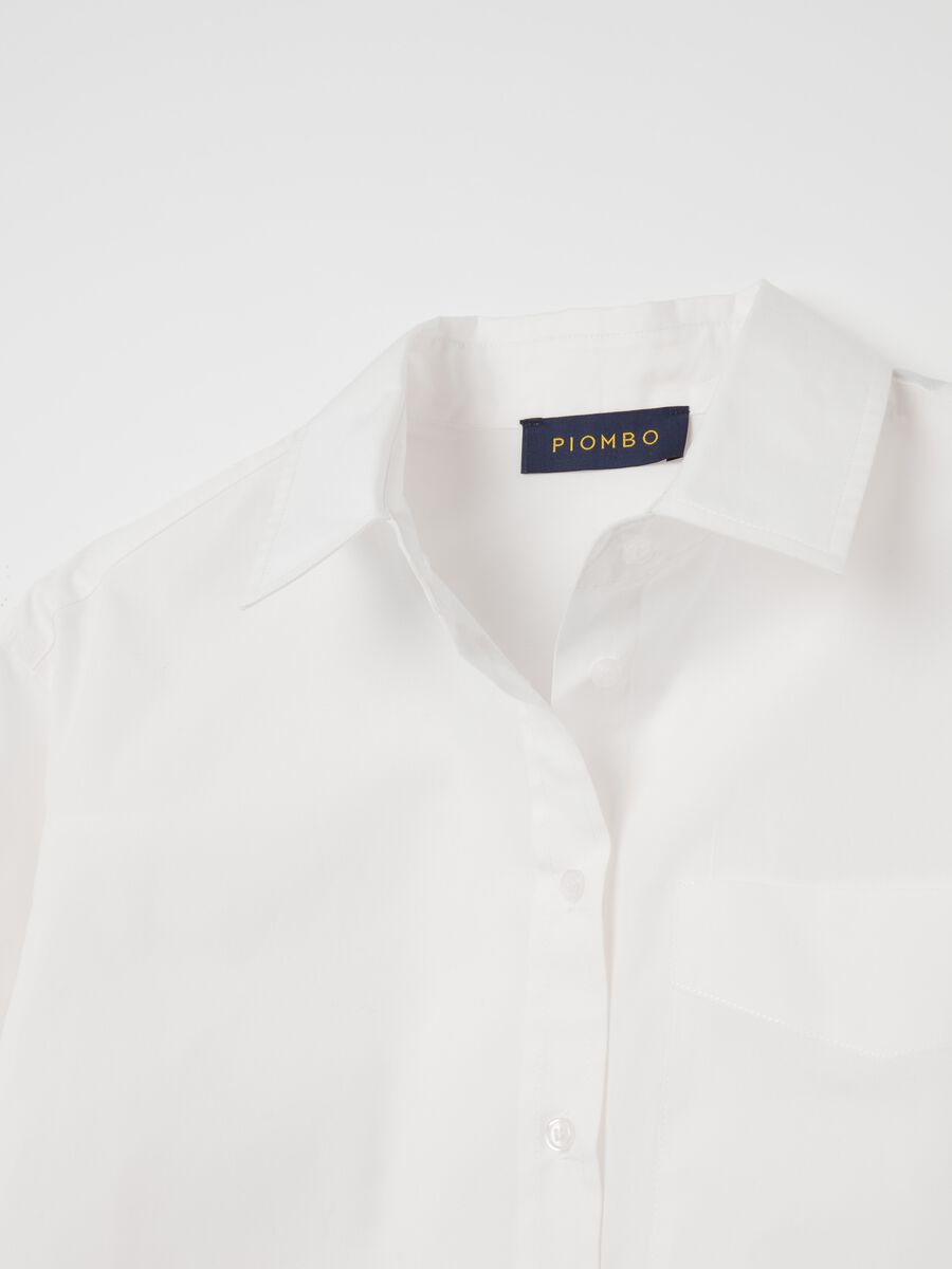 Poplin shirt with pocket_2